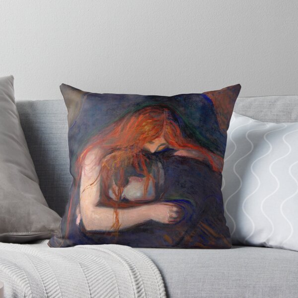 Item preview, Vampire by Edvard Munch (1895) designed and sold by allhistory.