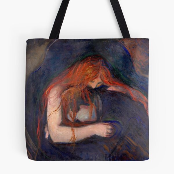 Item preview, Vampire by Edvard Munch (1895) designed and sold by allhistory.