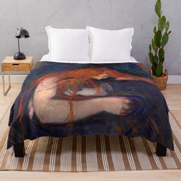 Item preview, Vampire by Edvard Munch (1895) designed and sold by allhistory.