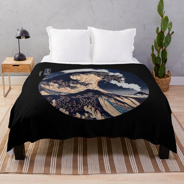 Item preview, La gran ola de Kanagawa Monte Fuji en erupción designed and sold by anthonylonder.