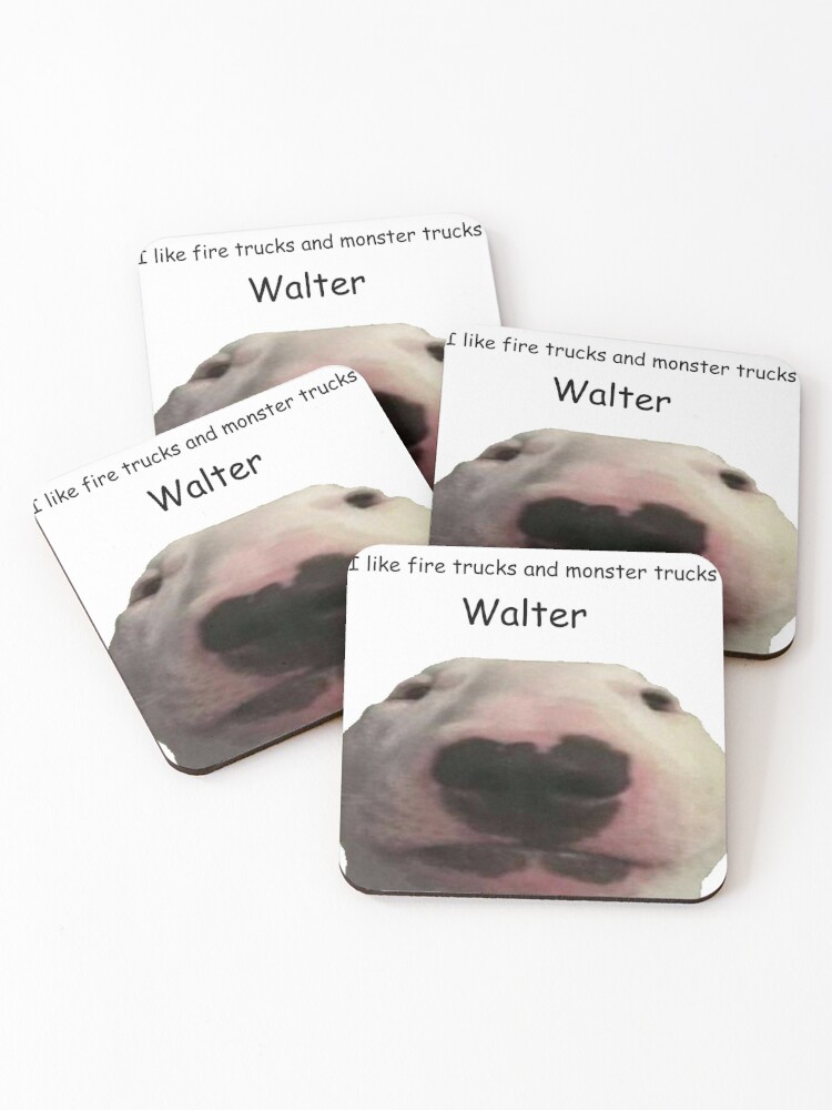 Walter Clements Dog Coasters Set Of 4 By Pawzthedrfoxfan - pin by walter clements on fire trucks and moster trucks roblox