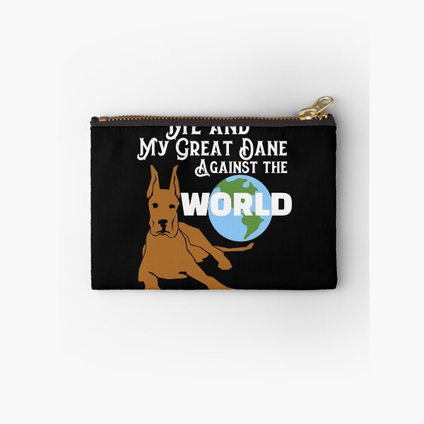 Item preview, Me and My Great Dane Against the World designed and sold by GrownFolkMotto.