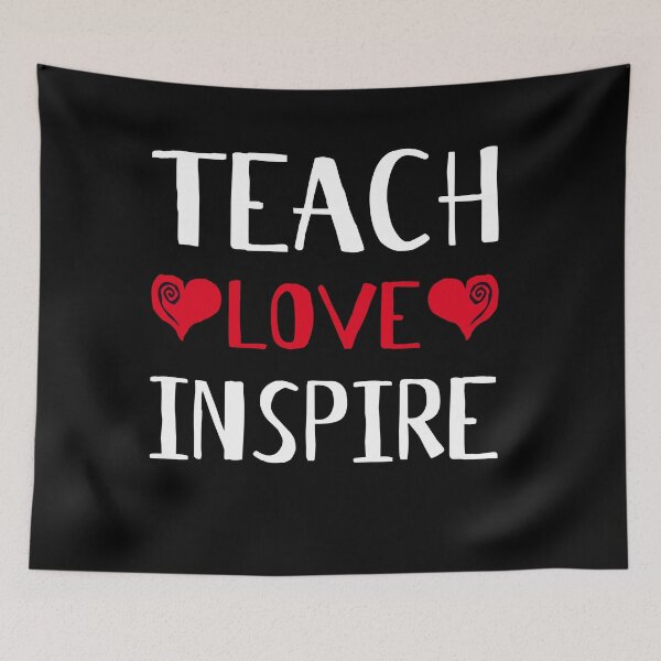 Item preview, Teach Love Inspire - Best Teacher Gift designed and sold by onicon.