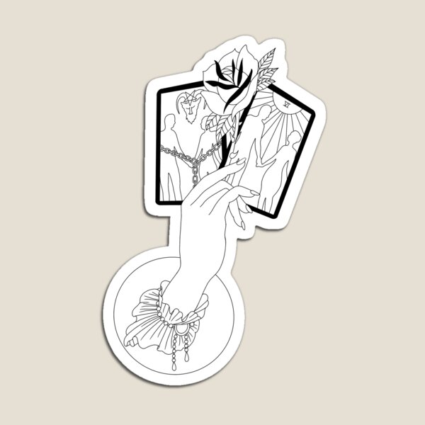 The Devil and The Lovers Magnet