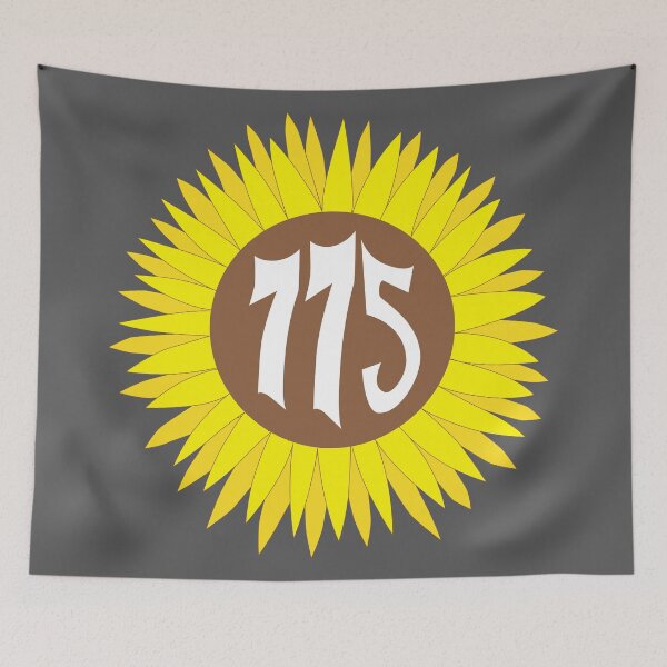 Item preview, Hand Drawn Nevada Sunflower 775 Area Code designed and sold by itsrturn.