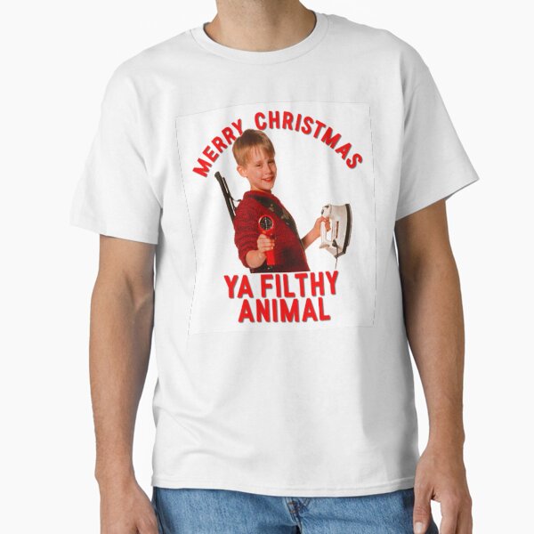 Item preview, Merry Christmas Ya Filthy Animal designed and sold by tharsheblows.
