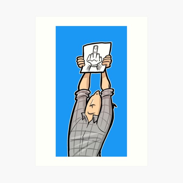 Schisslaweng - Die Meinung Art Print
