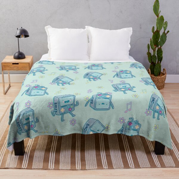 Bmo (Adventure Time) Throw Blanket