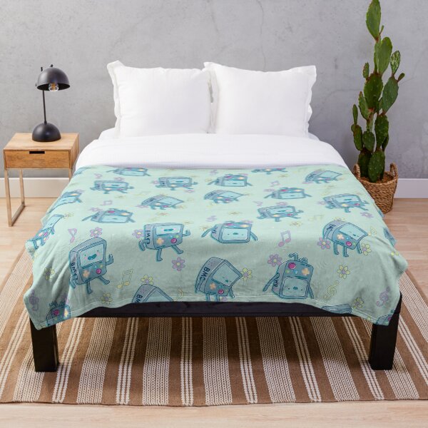 Bmo (Adventure Time) Throw Blanket