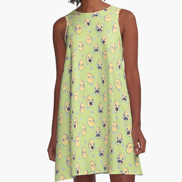 Earl of Lemongrab (Adventure Time) A-Line Dress