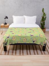 Earl of Lemongrab (Adventure Time) Throw Blanket