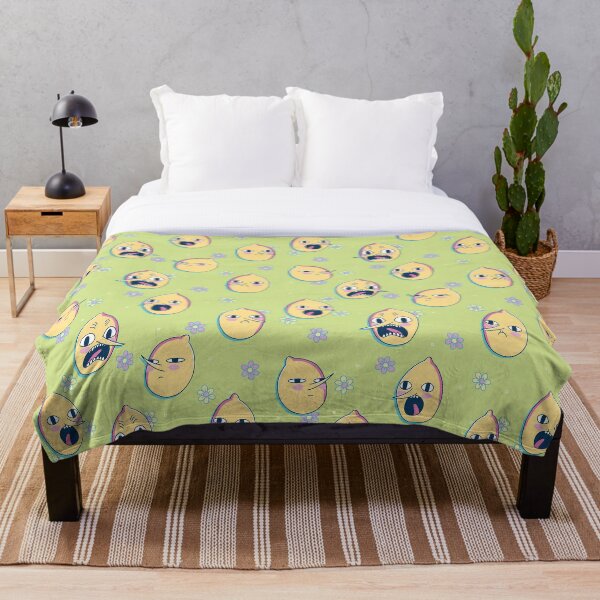 Earl of Lemongrab (Adventure Time) Throw Blanket