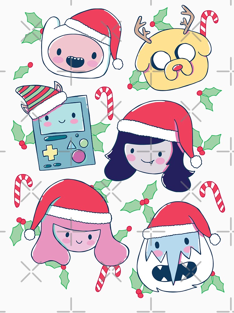 Christmas Friends (Hora de aventura) de castl3t0ndesign