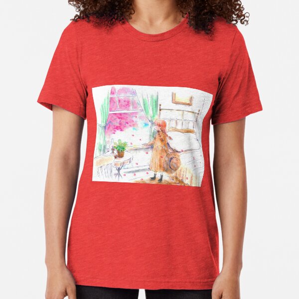 Anne's Room, Green Gables Tri-blend T-Shirt