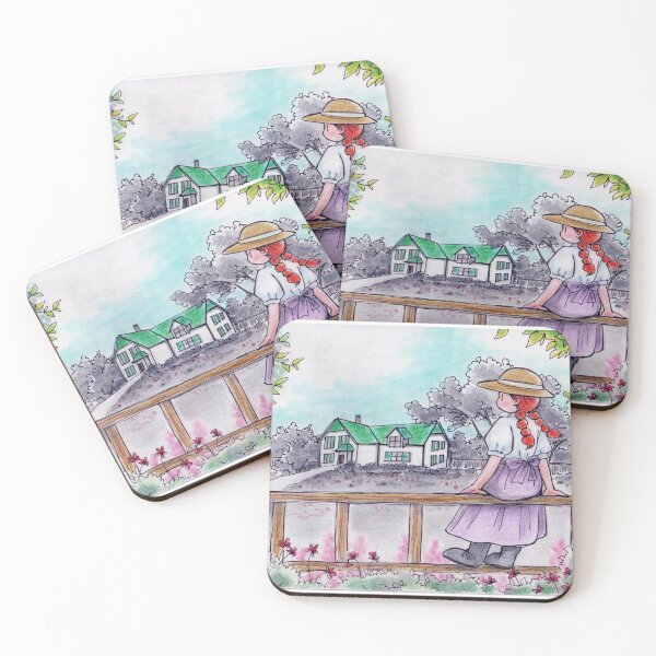 Anne of Green Gables Coasters (Set of 4)