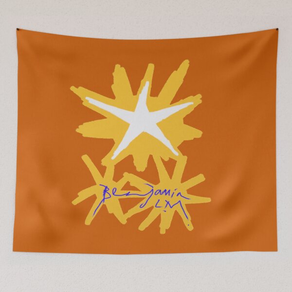 Item preview, White Star Yellow Suns designed and sold by Benjamin L.M..