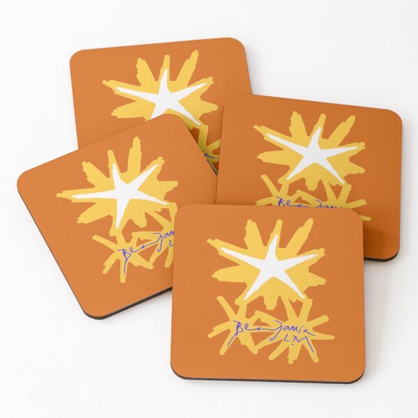 Item preview, White Star Yellow Suns designed and sold by Benjamin L.M..