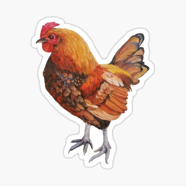 Just Chicken. Sticker