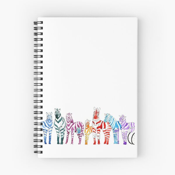 Item preview, Rainbow Dazzle of Zebras designed and sold by Blank Expectations.