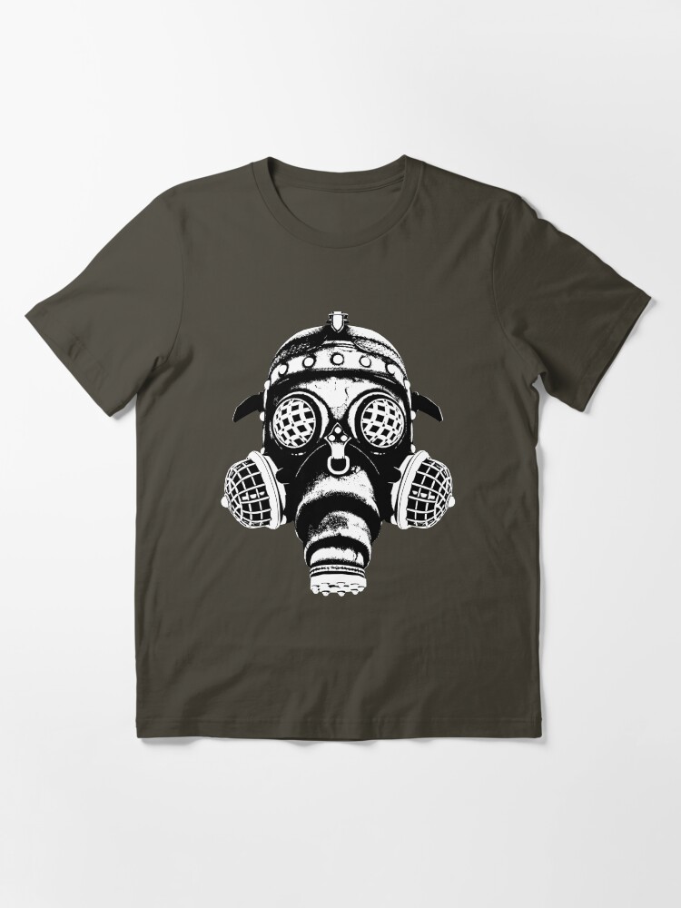 Alternate view of Steampunk/Cyberpunk Gas Mask #1A Steampunk T-Shirts Essential T-Shirt