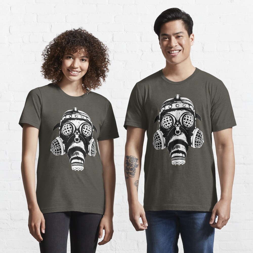 Steampunk/Cyberpunk Gas Mask #1A Steampunk T-Shirts Essential T-Shirt