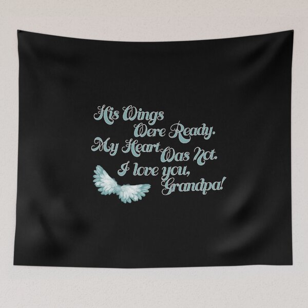Item preview, Sus alas estaban listas Mi corazón no era el diseño del abuelo designed and sold by nikkidawn74.