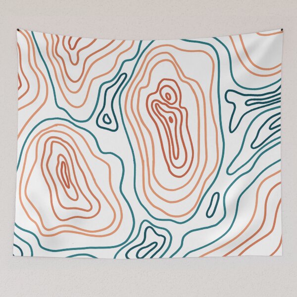 Item preview, Topography Abstract designed and sold by Ilze Lucero.