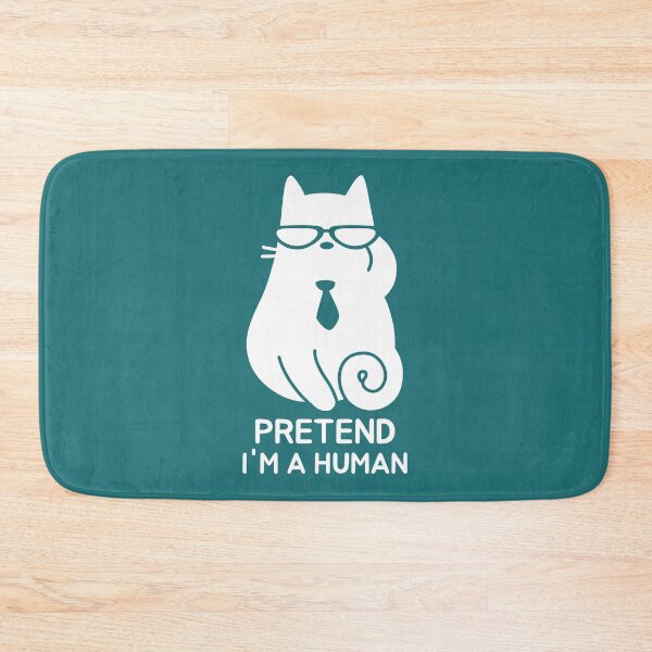 Item preview, Pretend I'm a Human Funny Business Cat Lover Halloween product designed and sold by doodabobs.