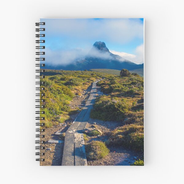 Item preview, Walking The Duckboard Along The Ridge Towards Barn Bluff On Day One Of The Overland Track Tasmania designed and sold by nickegglington.