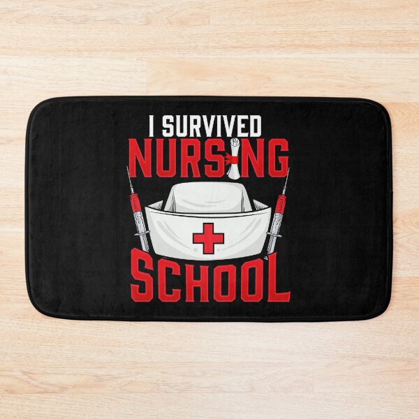 Item preview, Cute I Survived Nursing School RN Graduation designed and sold by perfectpresents.