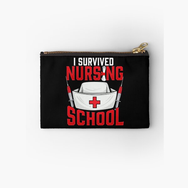 Item preview, Cute I Survived Nursing School RN Graduation designed and sold by perfectpresents.