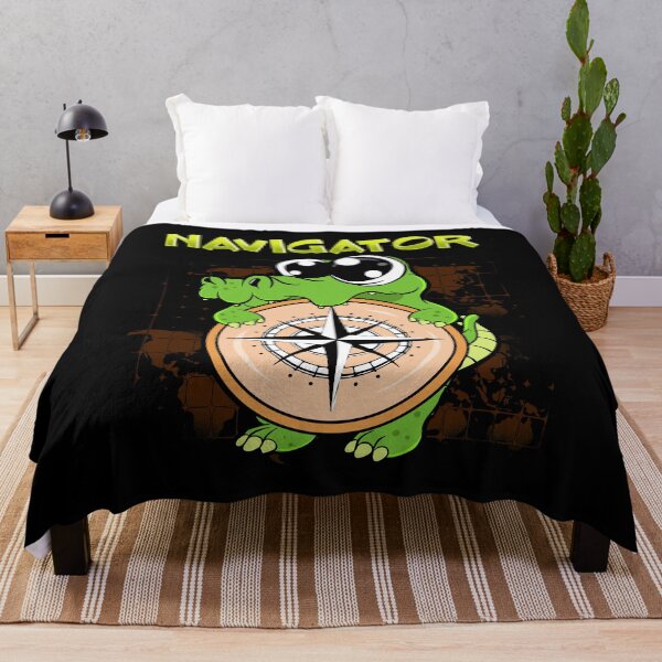 Item preview, Cute & Funny Navigator Pun Alligator Compass designed and sold by perfectpresents.