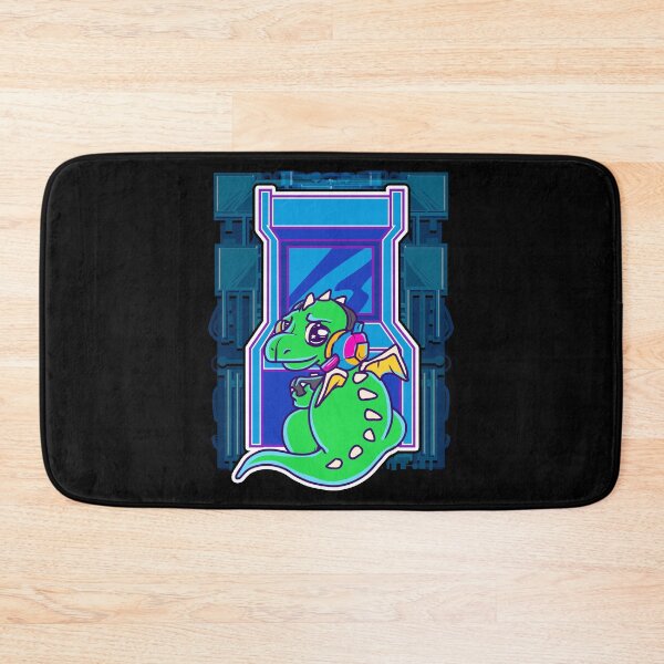 Item preview, Baby Dragon Gamer Cute & Funny Arcade Gaming designed and sold by perfectpresents.