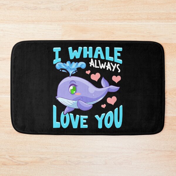 Item preview, Cute & Funny I Whale Always Love You Animal Pun designed and sold by perfectpresents.