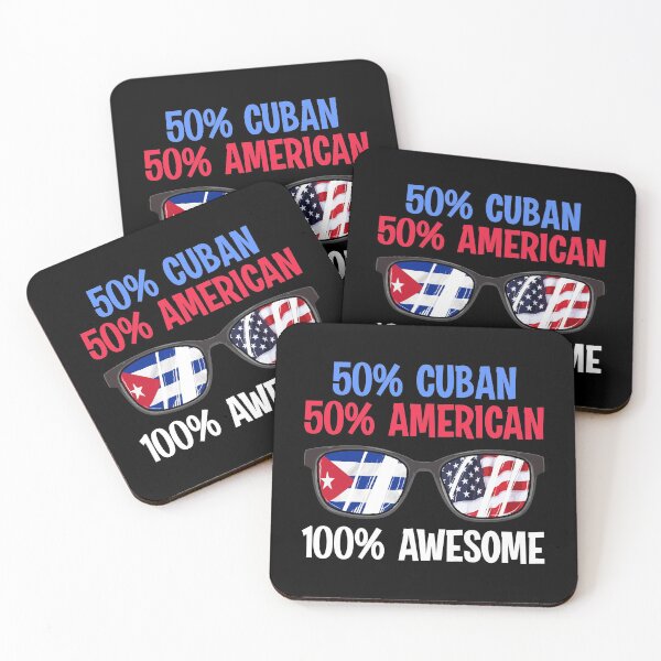 Item preview, Patriotic 50% Cuban 50% American 100% Awesome designed and sold by perfectpresents.