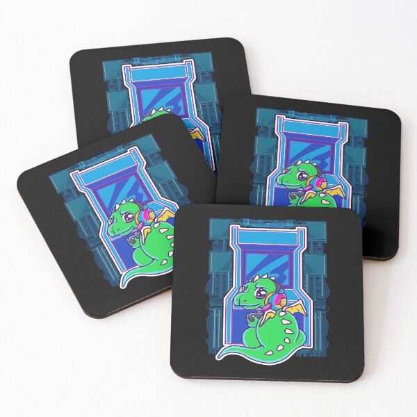 Item preview, Baby Dragon Gamer Cute & Funny Arcade Gaming designed and sold by perfectpresents.