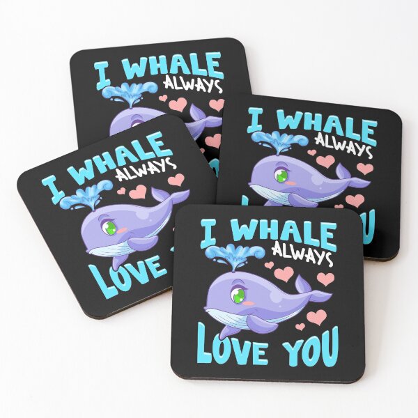 Item preview, Cute & Funny I Whale Always Love You Animal Pun designed and sold by perfectpresents.