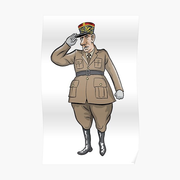 Charles De Gaulle Posters | Redbubble