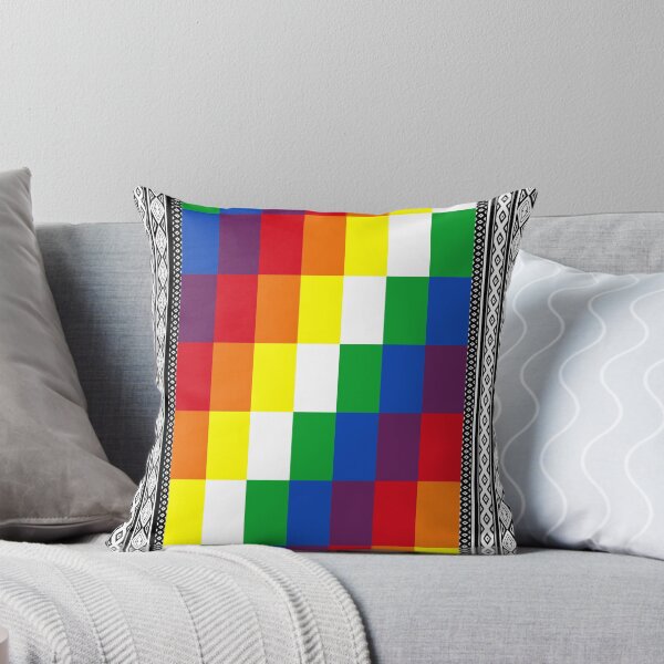 Item preview, Wiphala Flag With Patterns designed and sold by tincho86tb.