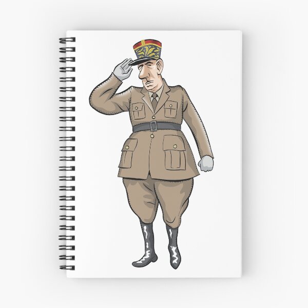 Item preview, Charles deGaulle designed and sold by MacKaycartoons.