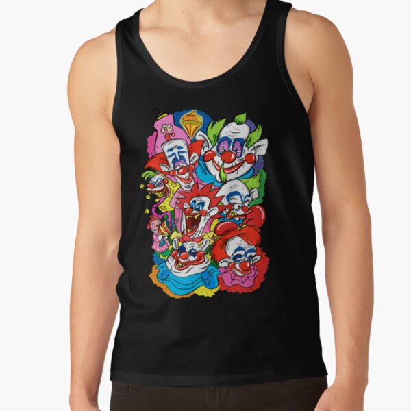 Killer Klowns From Outer Space Tank Tops Redbubble - roblox killer clown how to get into tank