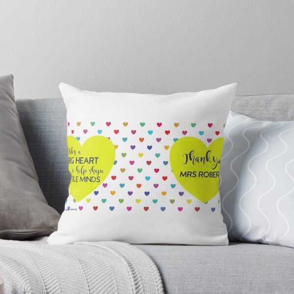Item preview, Big heart shapes little minds personalised teacher gift designed and sold by HalunaHappy.