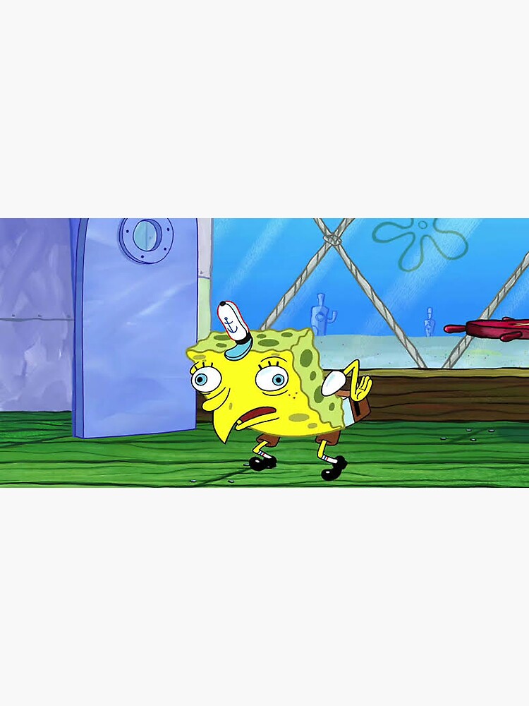 Pegatina «Meme Bob Esponja Bailando» de susanstuff Redbubble