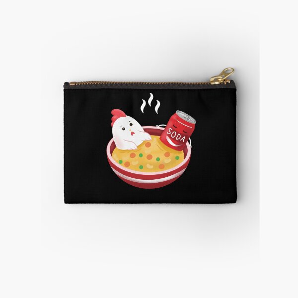 Item preview,  love Chicken noodle soup with a soda on the side illustration designed and sold by Kate Hyunsu Cho.