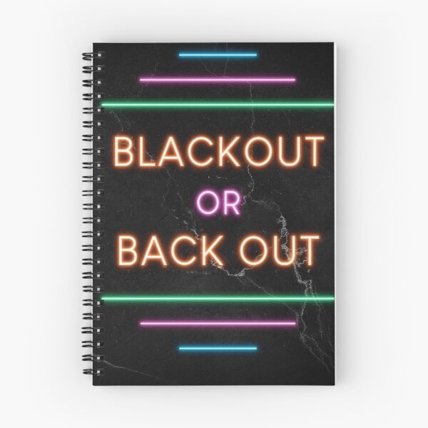 Item preview, Blackout or Back Out Design  designed and sold by CollegeArt.