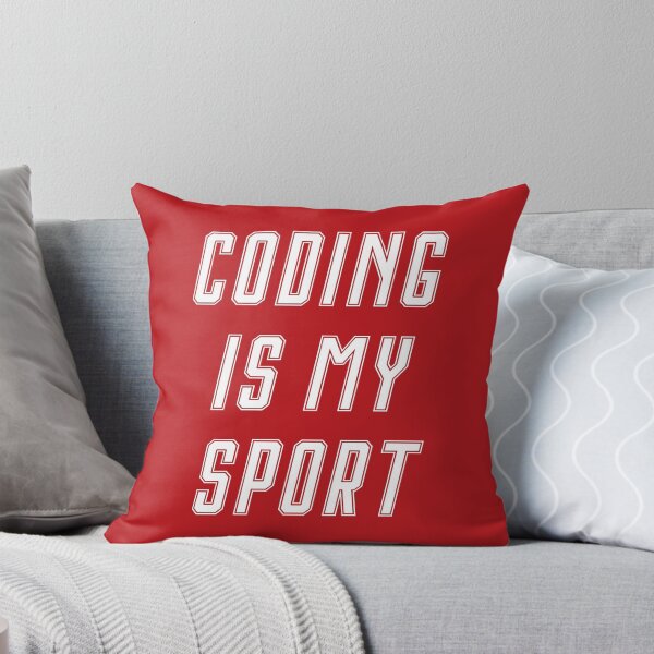 Item preview, Coding Is My Sport designed and sold by teesaurus.