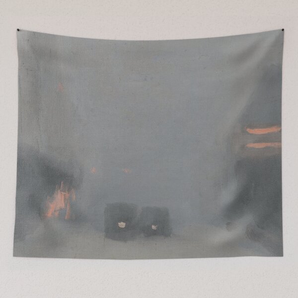 Item preview, Passing Trams - Clarice Beckett designed and sold by ArtExpression.