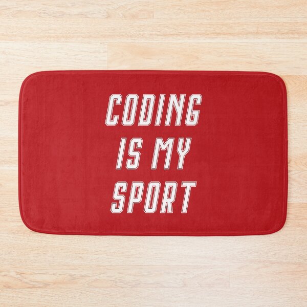 Item preview, Coding Is My Sport designed and sold by teesaurus.
