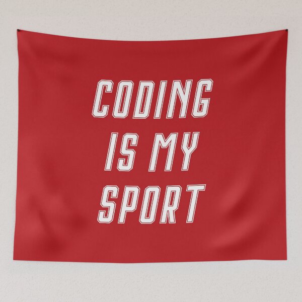Item preview, Coding Is My Sport designed and sold by teesaurus.