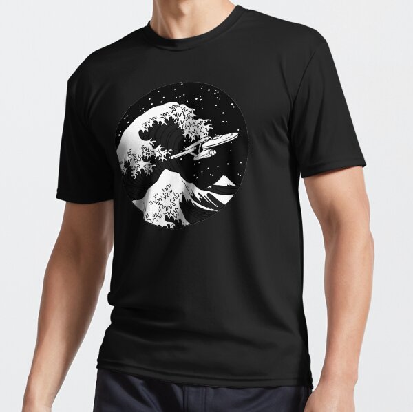 Item preview, Trek Spaceship in Space - The Great Wave designed and sold by luciddreame.